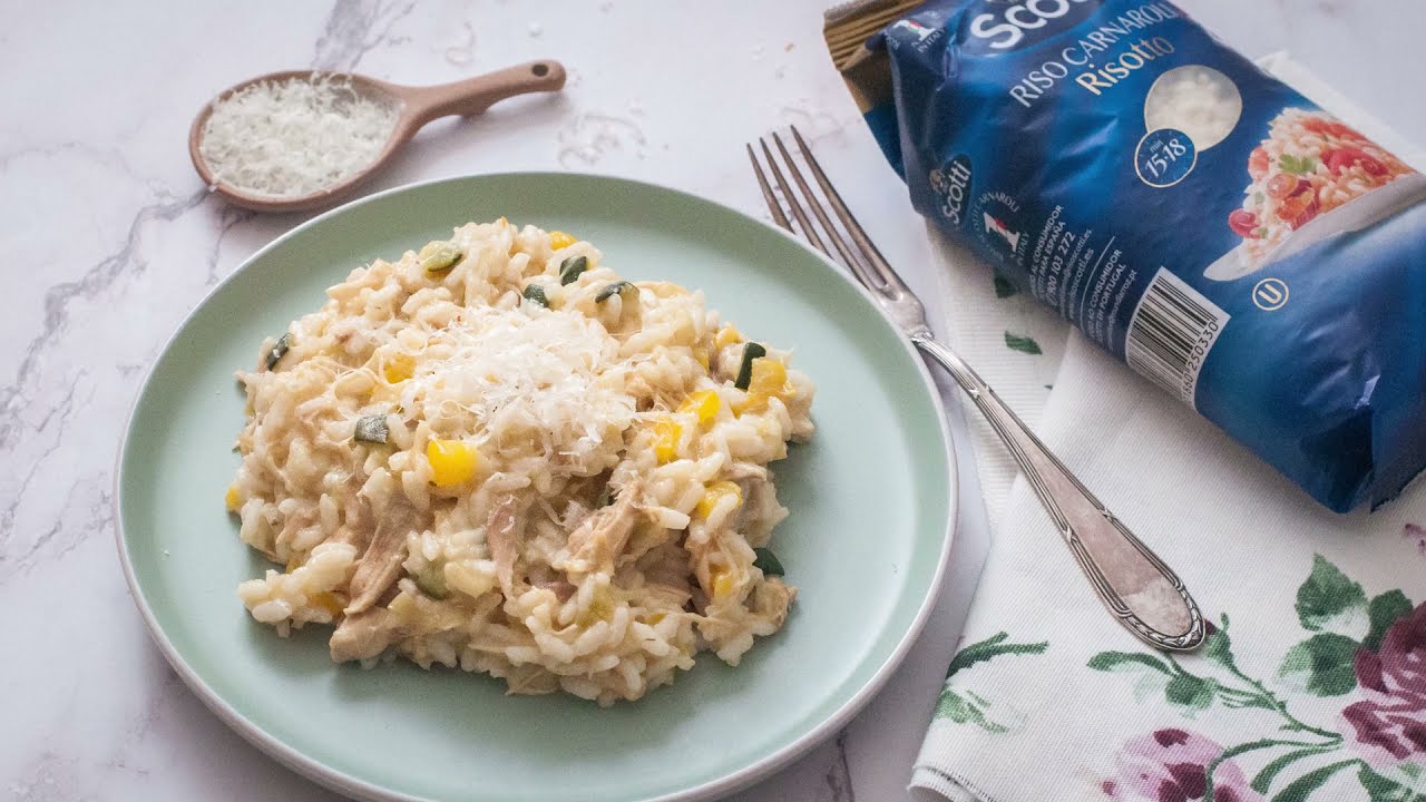 Delicioso Risotto De Verduras Y Pollo La Receta Perfecta Para