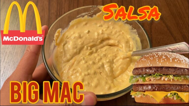 ¡Prepara En Casa La Deliciosa Salsa Big Mac Con Esta Fácil Receta!