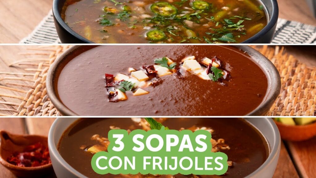 Saborea la mejor sopa de frijol con nuestra increíble receta casera