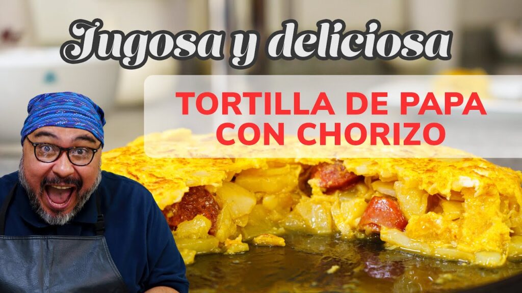 Tortilla Española Con Chorizo